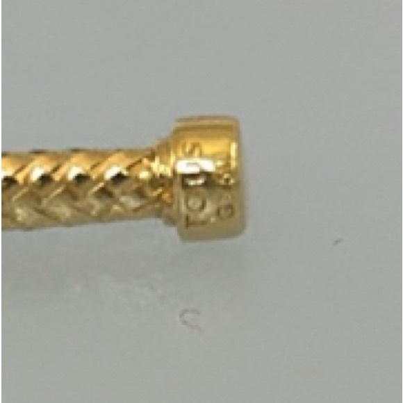 TOUS 18k real solid gold Diamonds necklace - Picture 10 of 13